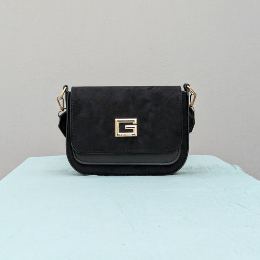 Guess [Inspired] Crossbody Bag - Black