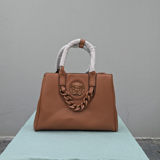 CARIÑO​VERSA©E LA MEDU🆂A HANDBAG - BrownCARIÑO